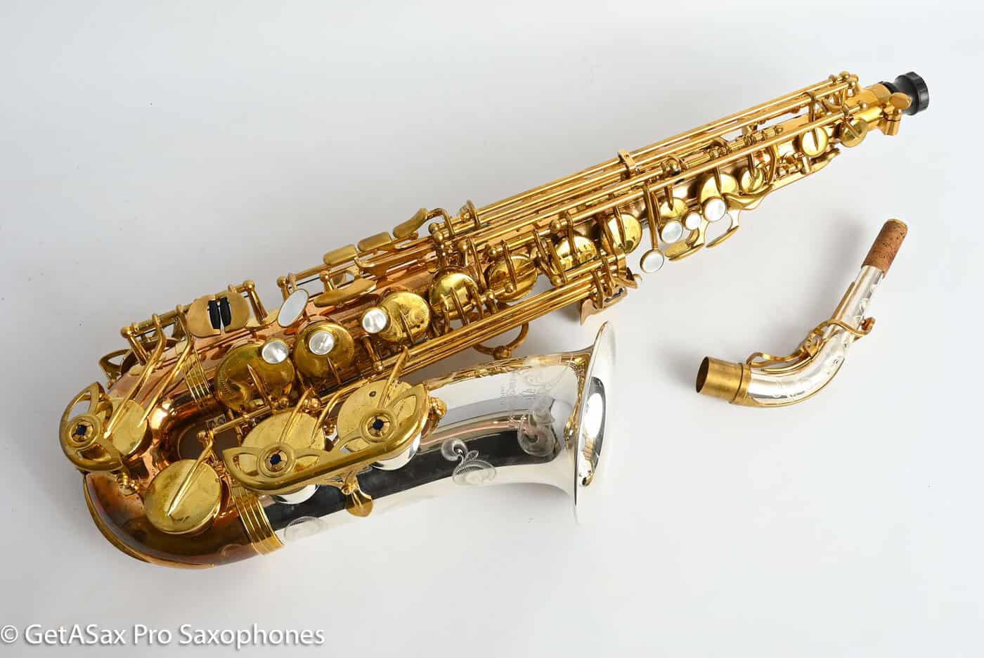 Yanagisawa AWO32 Alto Solid Bronze and Silver 1 Year Old Fresh Setup 415777