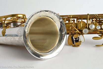 Yanagisawa AWO32 Alto Solid Bronze and Silver 1 Year Old Fresh Setup 415777