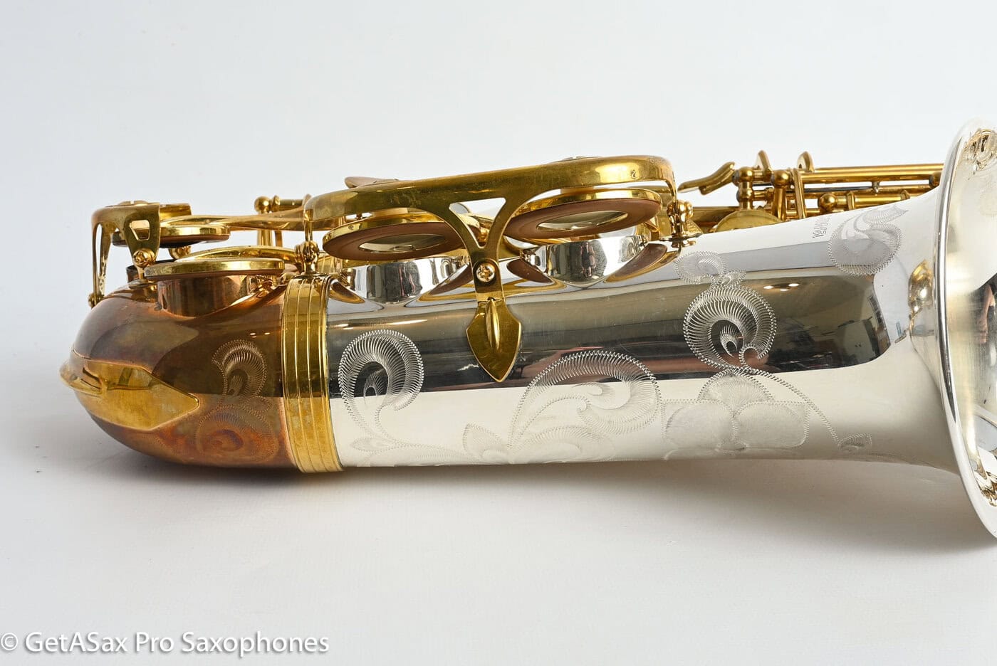 Yanagisawa AWO32 Alto Solid Bronze and Silver 1 Year Old Fresh Setup 415777