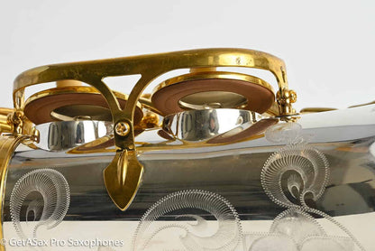 Yanagisawa AWO32 Alto Solid Bronze and Silver 1 Year Old Fresh Setup 415777