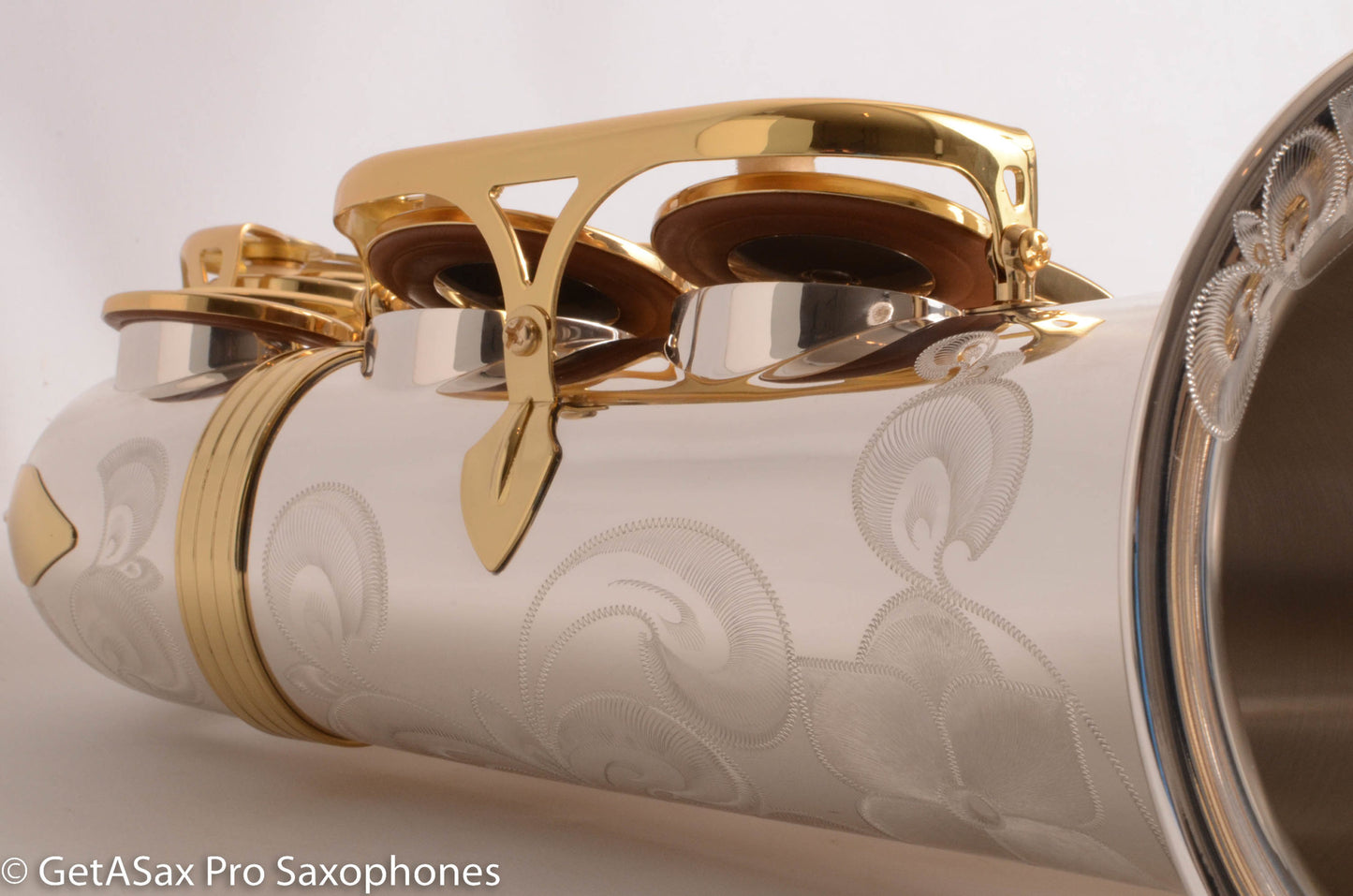 Yanagisawa AWO-37 Alto New! Elite Professional Solid Silver with Deluxe Engraving