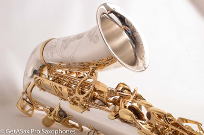 Yanagisawa AWO37 Solid Silver Elite Professional Alto Brand New + Setup!