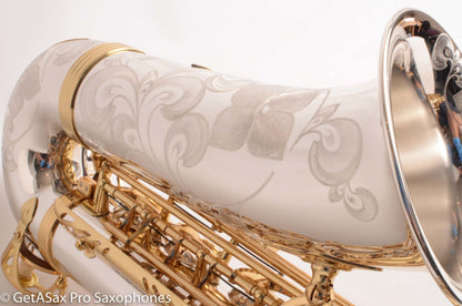 Yanagisawa AWO-37 Alto New! Elite Professional Solid Silver with Deluxe Engraving