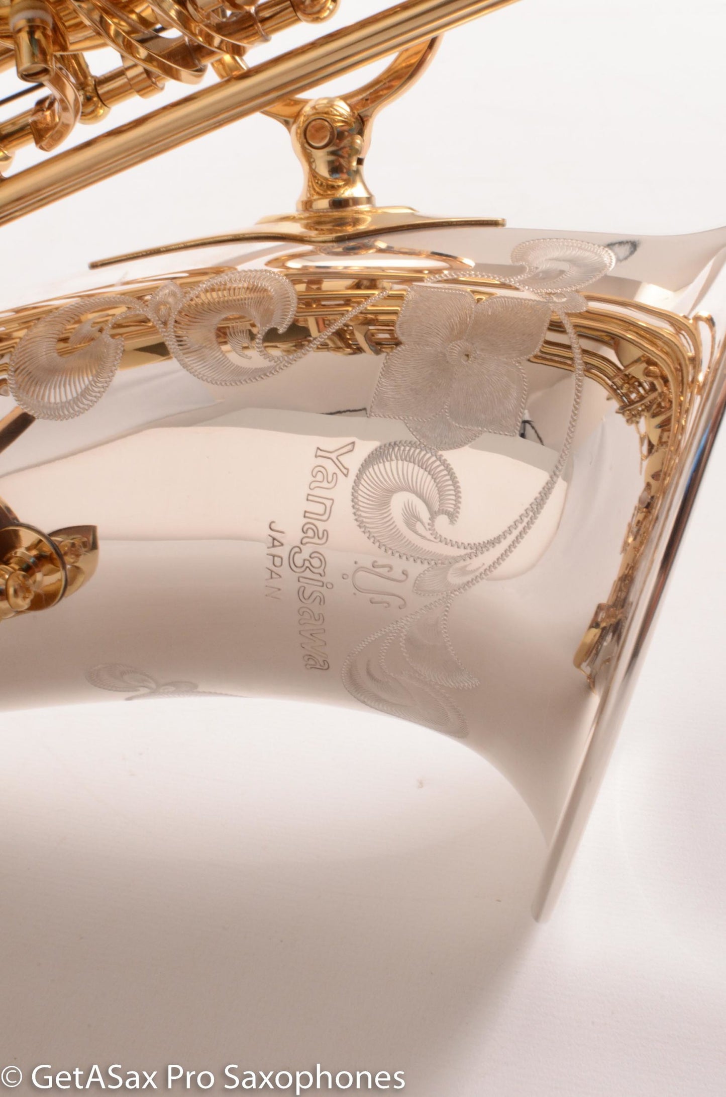 Yanagisawa AWO-37 Alto New! Elite Professional Solid Silver with Deluxe Engraving