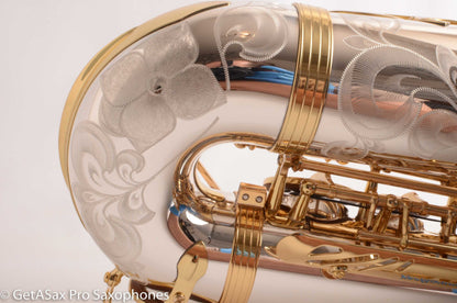 Yanagisawa AWO37 Solid Silver Elite Professional Alto Brand New + Setup!