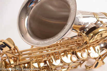 Yanagisawa AWO37 Solid Silver Elite Professional Alto Brand New + Setup!