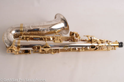 Yanagisawa AWO-37 Alto New! Elite Professional Solid Silver with Deluxe Engraving