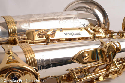 Yanagisawa AWO-37 Alto New! Elite Professional Solid Silver with Deluxe Engraving