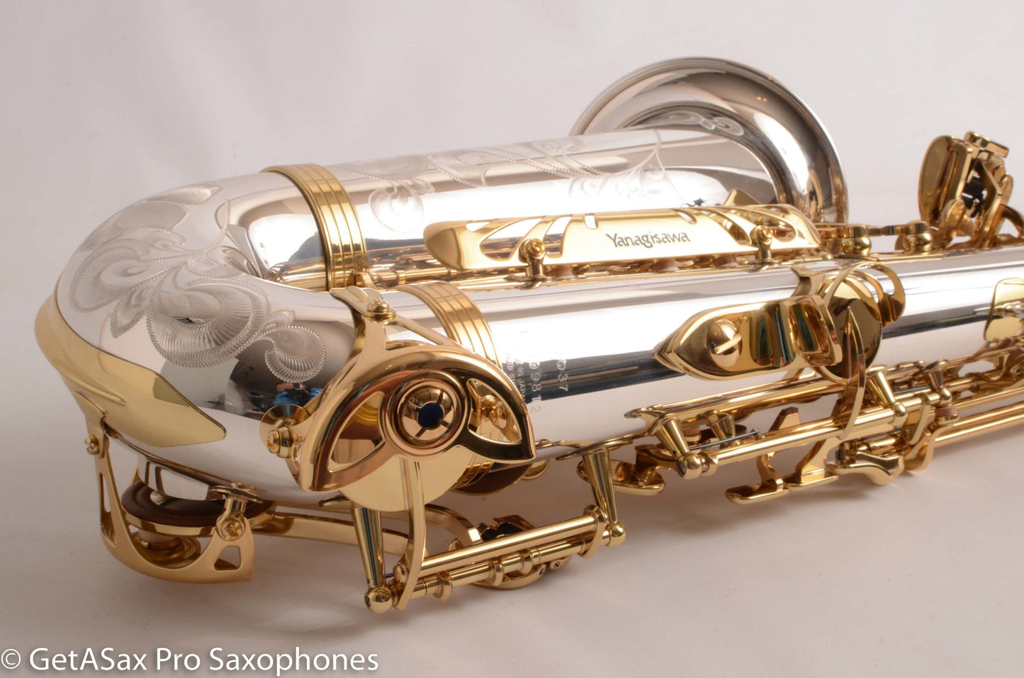 Yanagisawa AWO37 Solid Silver Elite Professional Alto Brand New + Setup!