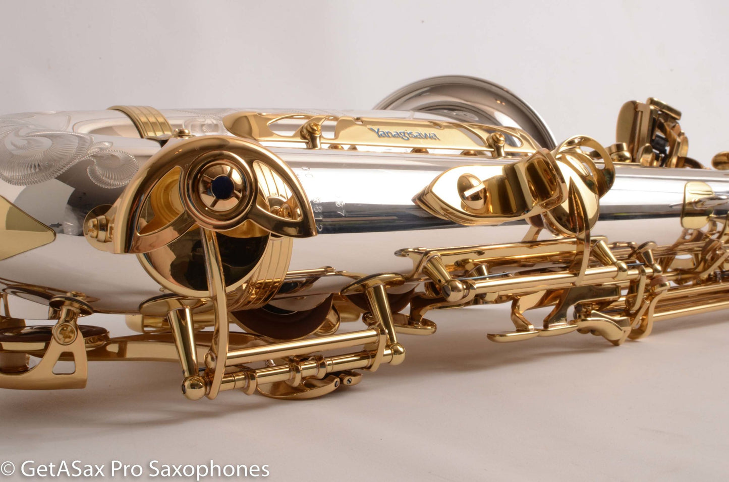 Yanagisawa AWO37 Solid Silver Elite Professional Alto Brand New + Setup!