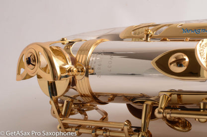 Yanagisawa AWO37 Solid Silver Elite Professional Alto Brand New + Setup!