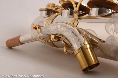 Yanagisawa AWO37 Solid Silver Elite Professional Alto Brand New + Setup!