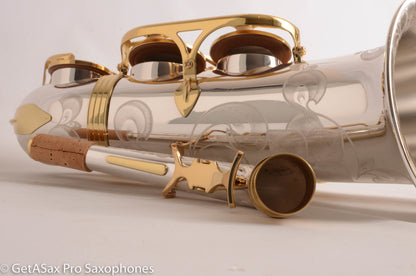 Yanagisawa AWO37 Solid Silver Elite Professional Alto Brand New + Setup!