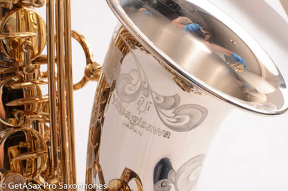 Yanagisawa AWO37 Solid Silver Elite Professional Alto Brand New + Setup!