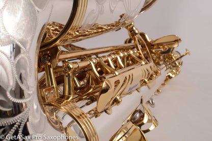 Yanagisawa AWO-37 Alto New! Elite Professional Solid Silver with Deluxe Engraving