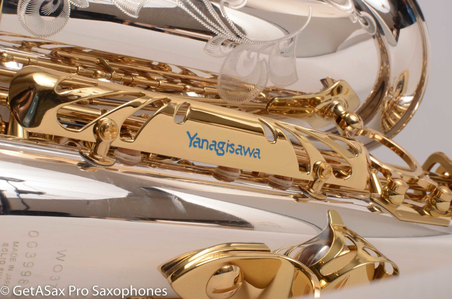 Yanagisawa AWO37 Solid Silver Elite Professional Alto Brand New + Setup!