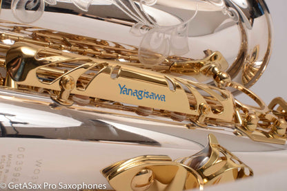 Yanagisawa AWO-37 Alto New! Elite Professional Solid Silver with Deluxe Engraving