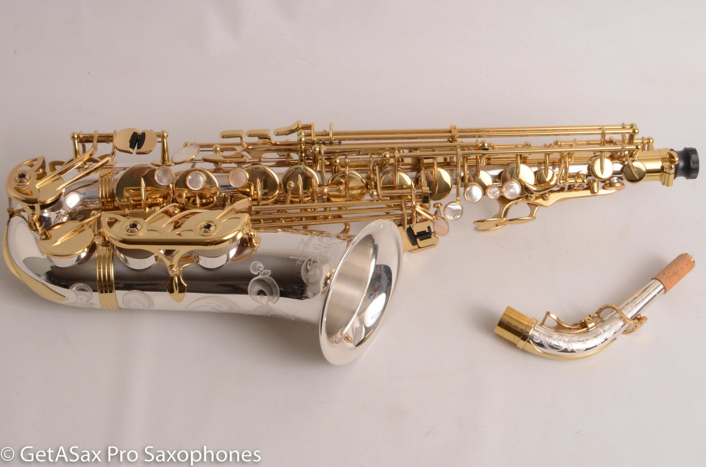 Yanagisawa AWO-37 Alto New! Elite Professional Solid Silver with Deluxe Engraving
