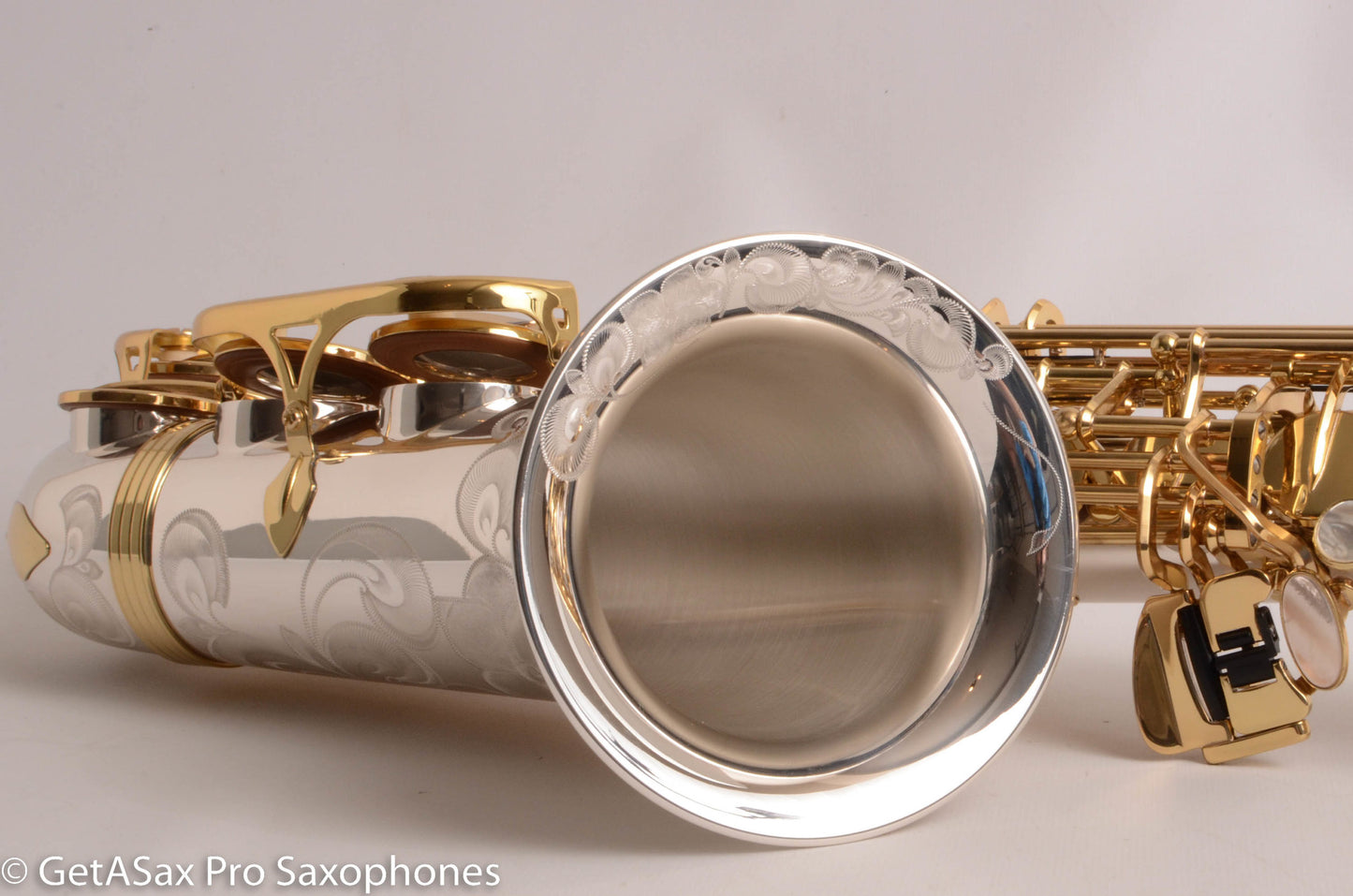 Yanagisawa AWO37 Solid Silver Elite Professional Alto Brand New + Setup!