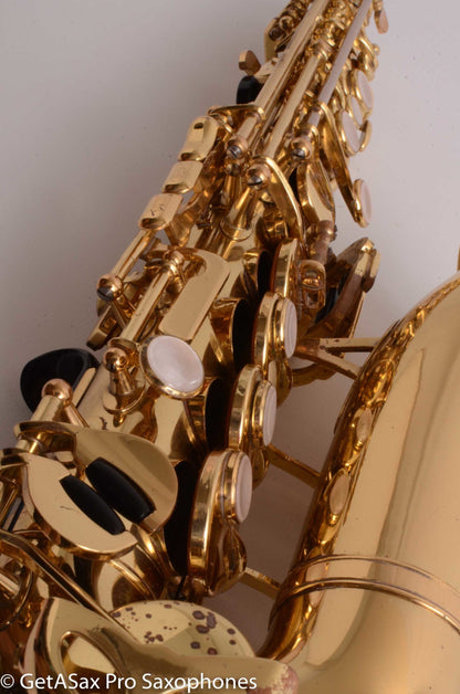 Yanagisawa SC800 Curved Soprano Martin Stencil Very Good Condition 106141