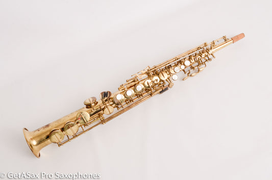 Yanagisawa S-6 Soprano Saxophone Great Deal Old Pads 473961