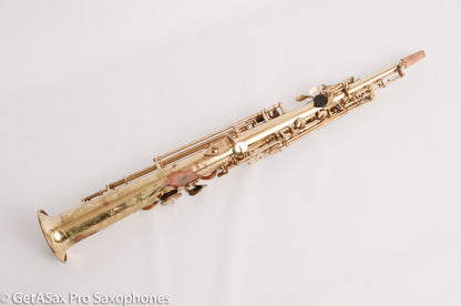 Yanagisawa S-6 Soprano Saxophone Great Deal Old Pads 473961