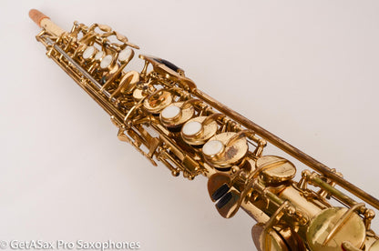 Yanagisawa S-6 Soprano Saxophone Great Deal Old Pads 473961