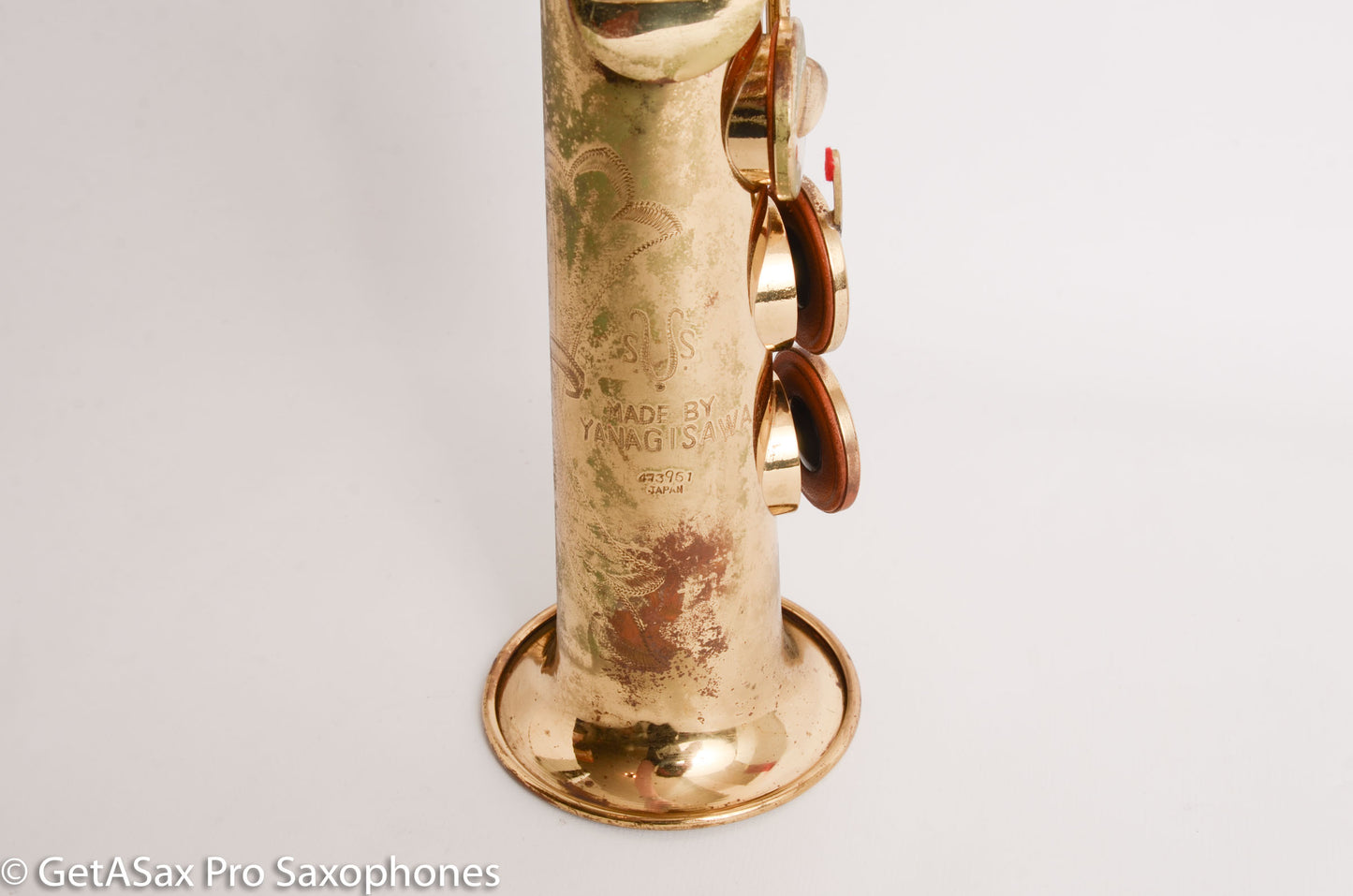 Yanagisawa S-6 Soprano Saxophone Great Deal Old Pads 473961