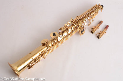 Yanagisawa S990 Soprano Saxophone Elimona High G RARE 181231