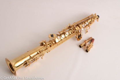 Yanagisawa S990 Soprano Saxophone Elimona High G RARE 181231