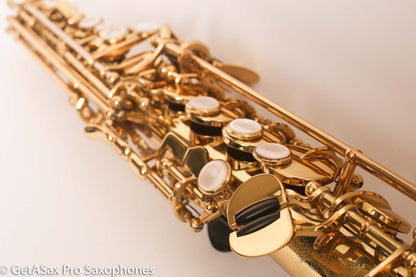 Yanagisawa S990 High G Soprano Saxophone Exceptional! 201090