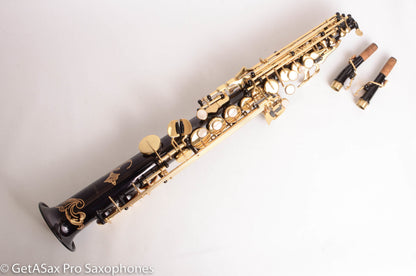 Yanagisawa S991B Black Lacquer Professional Soprano Excellent Condition! 255715