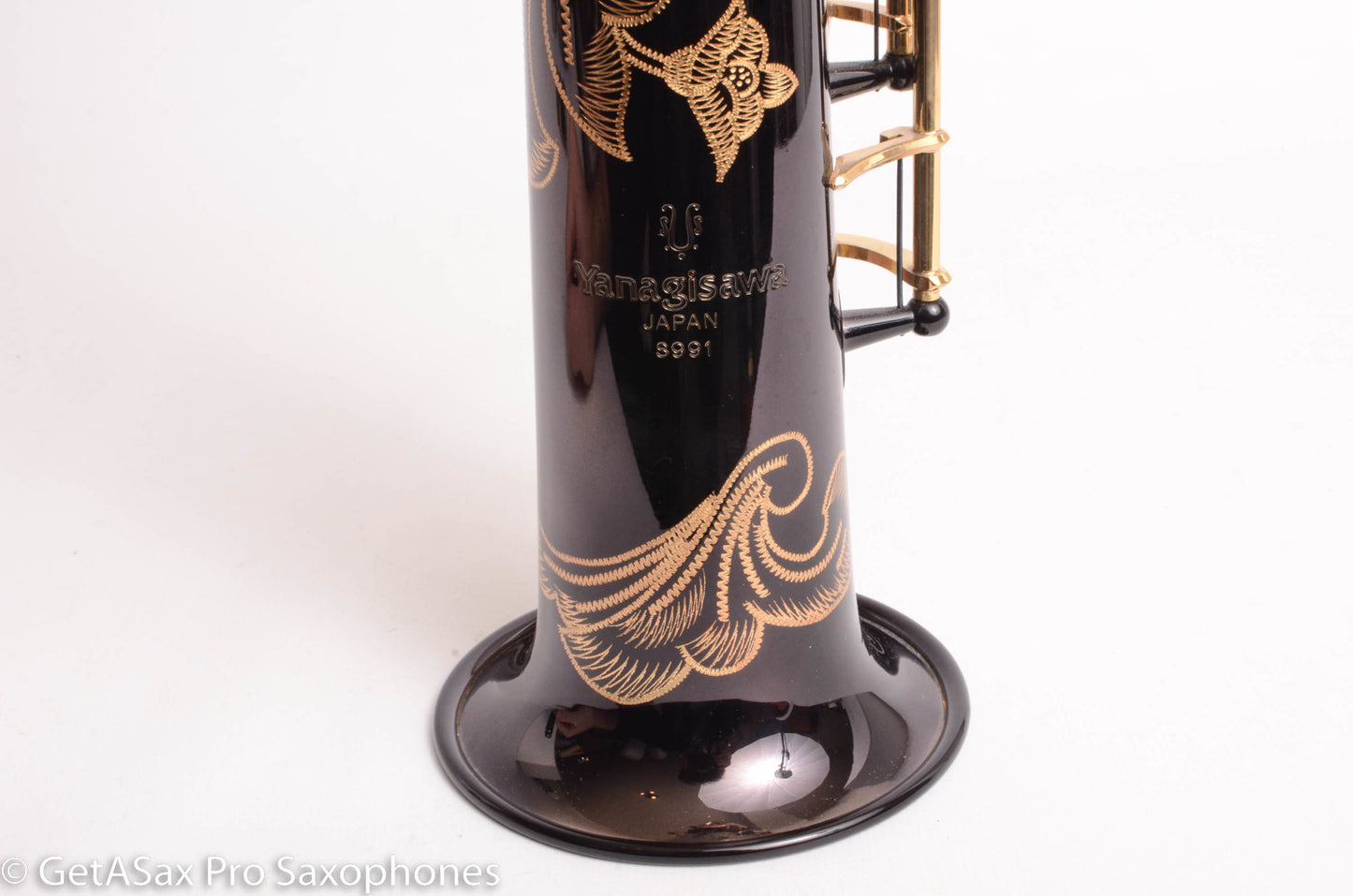 Yanagisawa S991B Black Lacquer Professional Soprano Excellent Condition! 255715