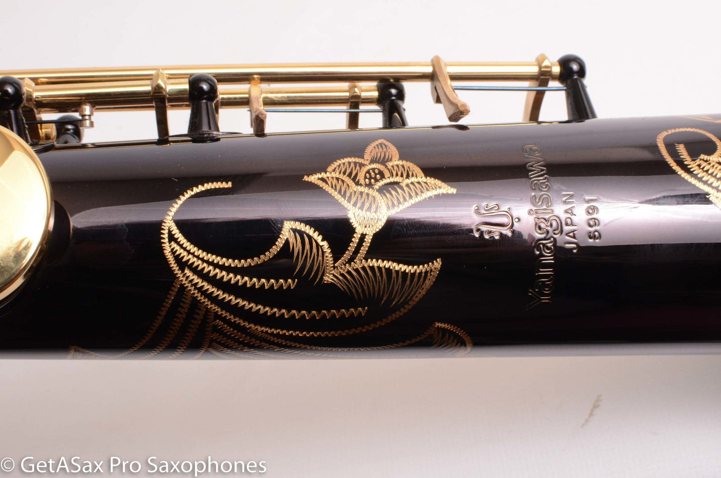 Yanagisawa S991B Black Lacquer Professional Soprano Excellent Condition! 255715