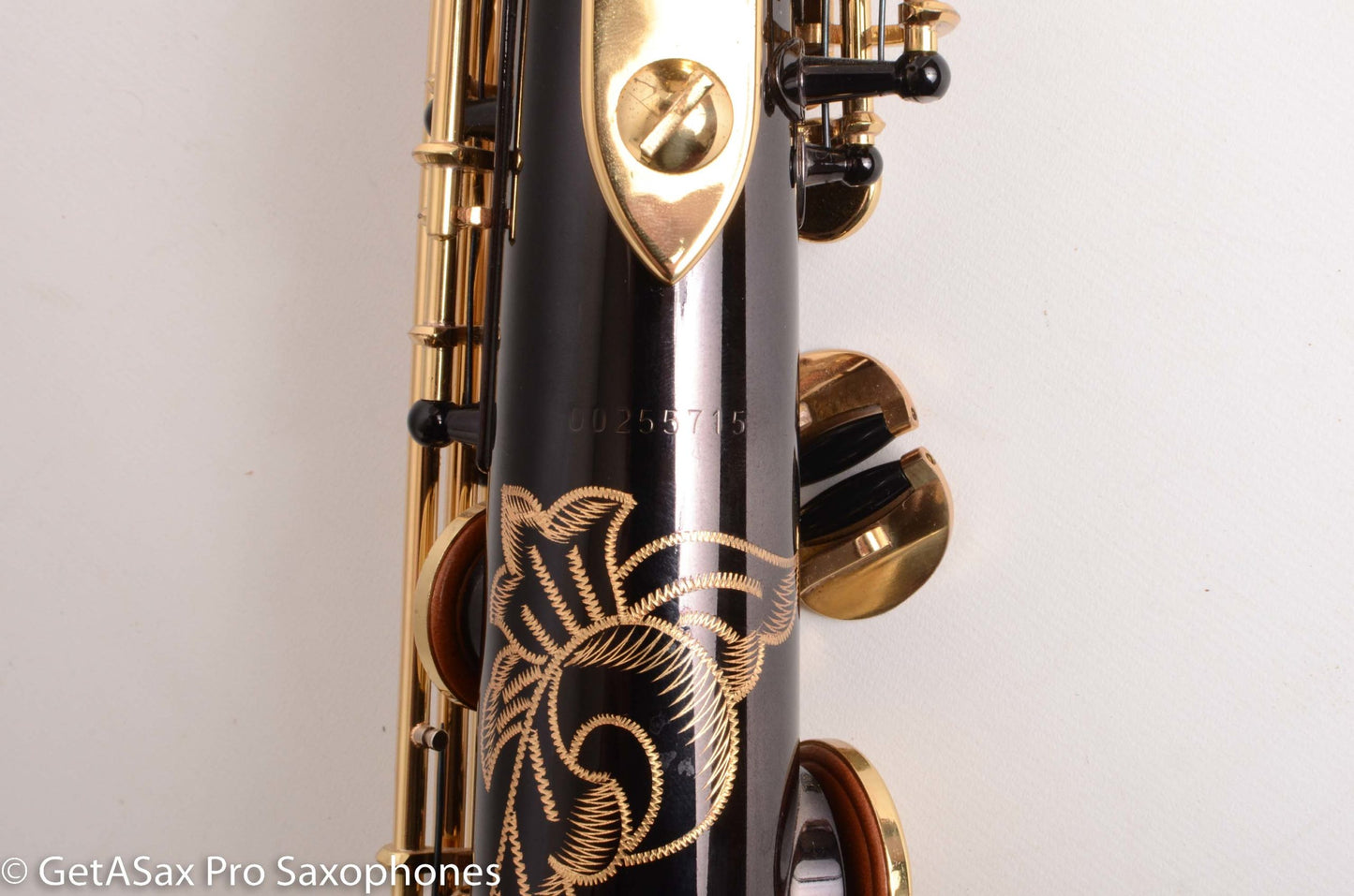 Yanagisawa S991B Black Lacquer Professional Soprano Excellent Condition! 255715