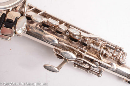 Yanagisawa SC991S Curved Soprano Near Mint Original Silver Plate Rare!