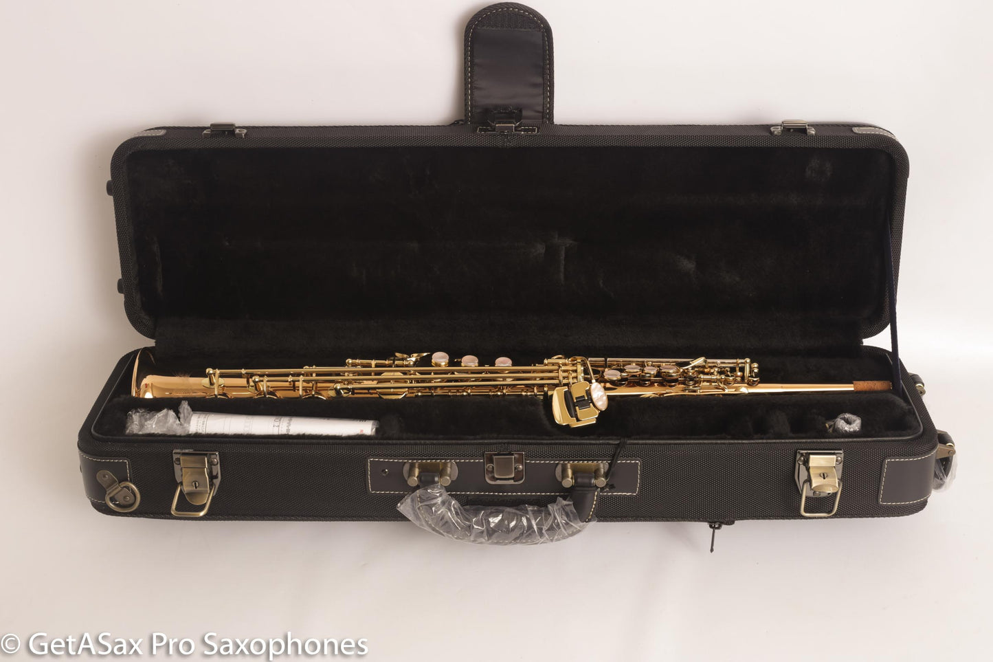 Yanagisawa SWO2 Solid Bronze Professional Soprano Saxophone New! + Setup