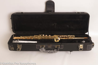 Yanagisawa SWO2 Solid Bronze Professional Soprano Saxophone New! + Setup