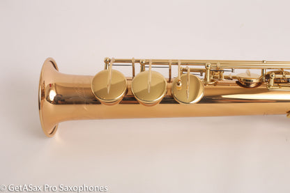 Yanagisawa SWO2 Solid Bronze Professional Soprano Saxophone New! + Setup