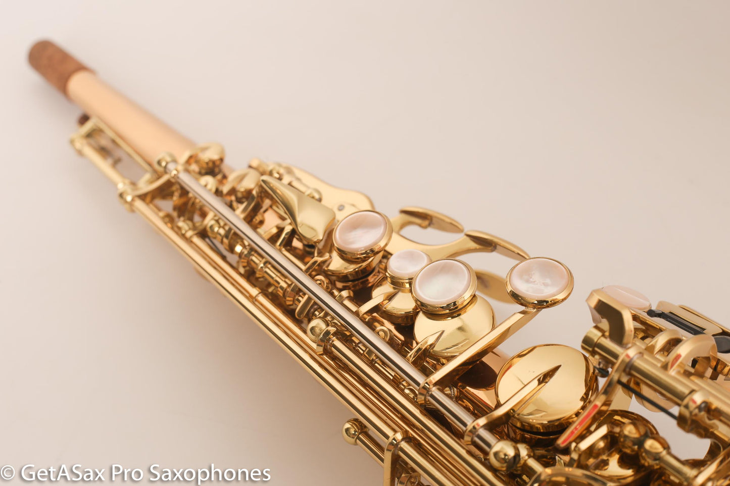 Yanagisawa SWO2 Solid Bronze Professional Soprano Saxophone New! + Setup