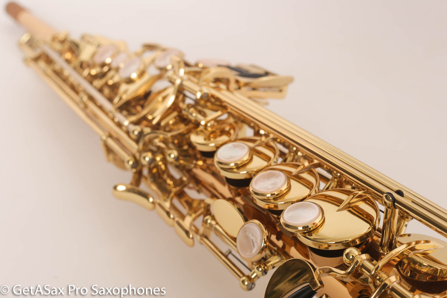 Yanagisawa SWO2 Solid Bronze Professional Soprano Saxophone New! + Setup