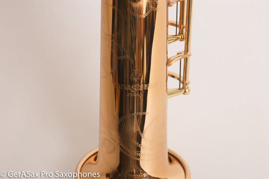 Yanagisawa SWO2 Solid Bronze Professional Soprano Saxophone New! + Setup