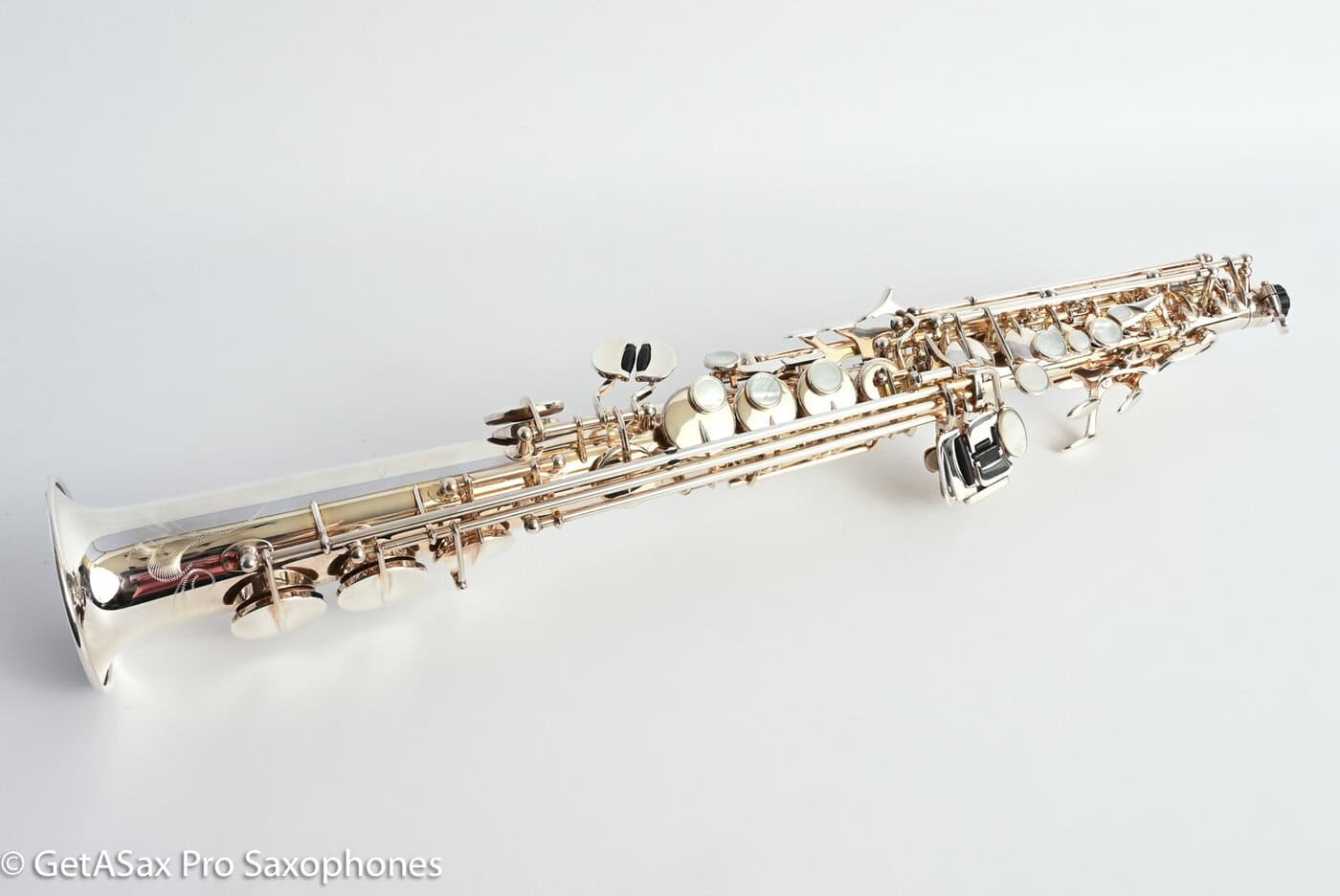 Yanagisawa SWO10S Soprano Original Silver Plate Excellent Condition 382285