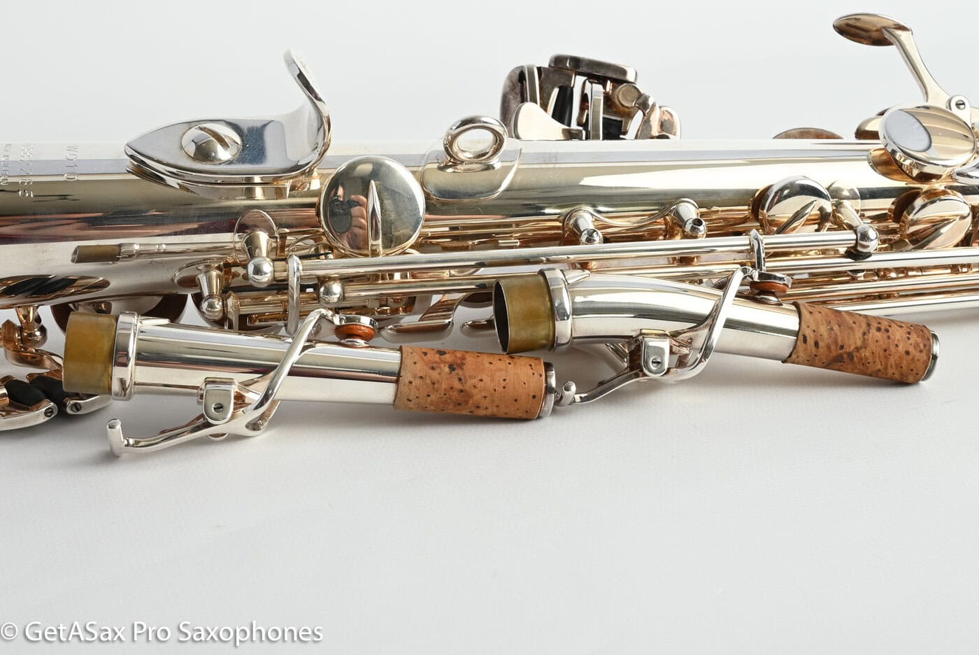 Yanagisawa SWO10S Soprano Original Silver Plate Excellent Condition 382285