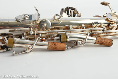 Yanagisawa SWO10S Soprano Original Silver Plate Excellent Condition 382285