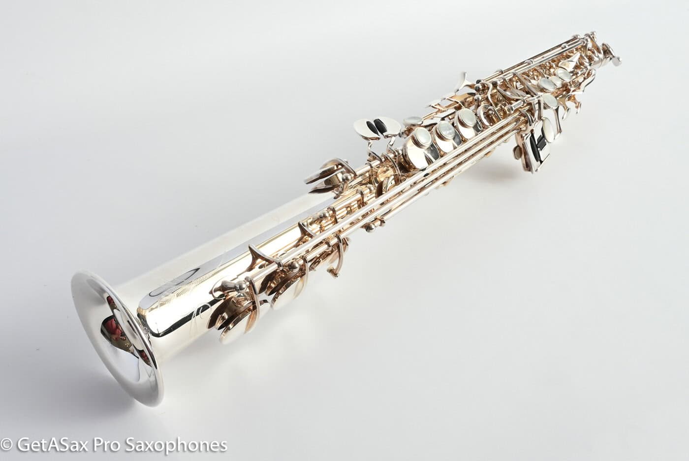 Yanagisawa SWO10S Soprano Original Silver Plate Excellent Condition 382285