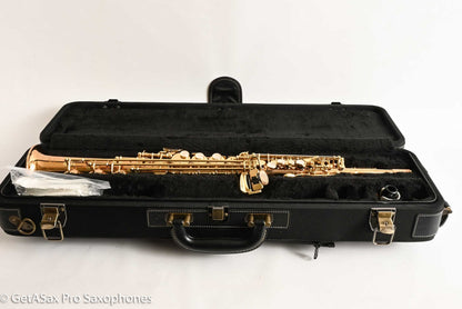 Yanagisawa SWO2 Professional Solid Bronze Soprano Near Mint! 403560