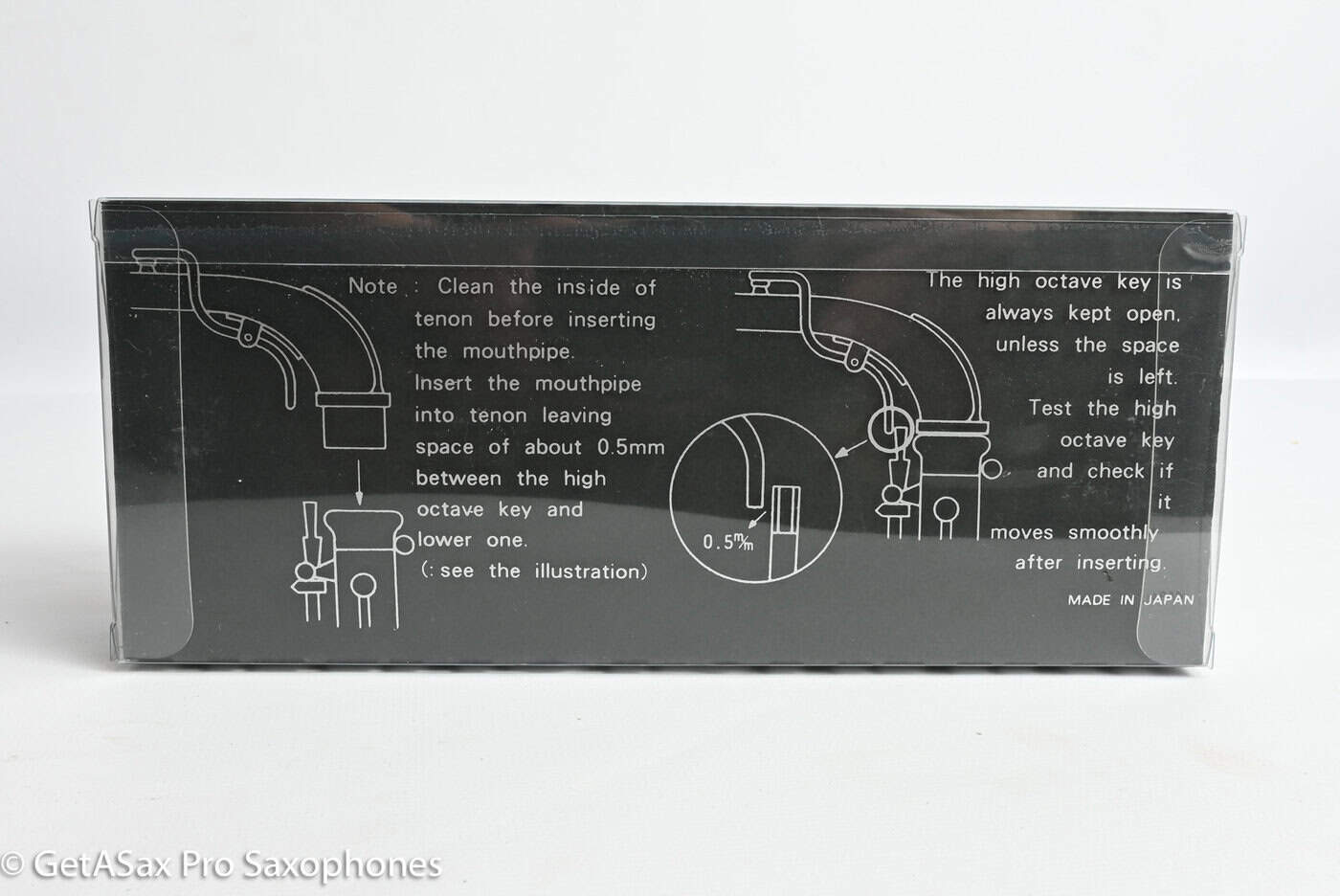 Yanagisawa Solid Silver Baritone Neck YNBW3 Brand New Rare!