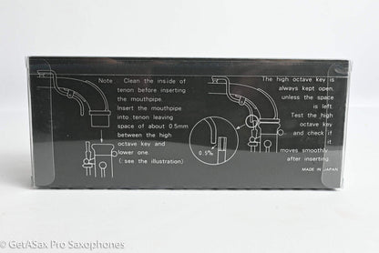 Yanagisawa Solid Silver Baritone Neck YNBW3 Brand New Rare!