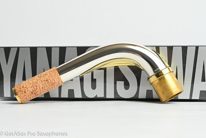 Yanagisawa Solid Silver Baritone Neck YNBW3 Brand New Rare!